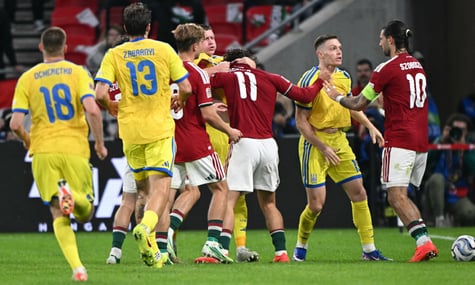 Матч між Україною та Угорщиною завершився сутичкою між гравцями — угорський капітан назвав це «частиною футболу»