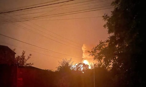 Zaporizhzhia after a nighttime drone attack, September 9, 2025