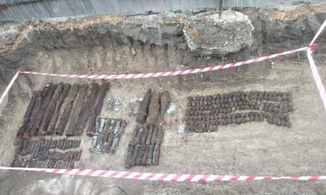 В Одесі знайшли 265 вибухонебезпечних боєприпасів часів Другої світової війни