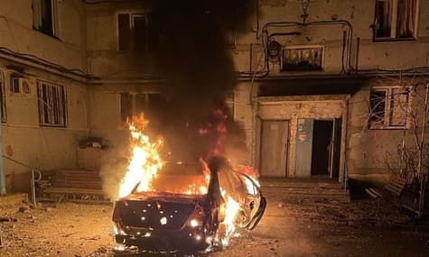 росіяни накрили артилерією центр міста Курахове на Донеччині. Відомо про одного пораненого