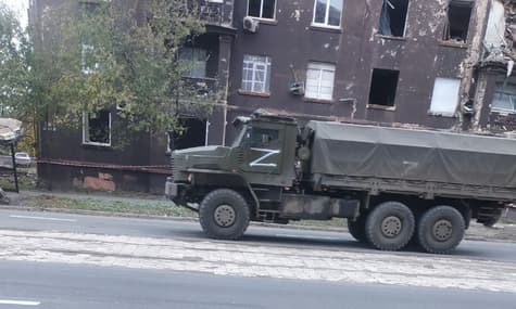 У Маріуполі помітили збільшення кількості окупантів і військової техніки