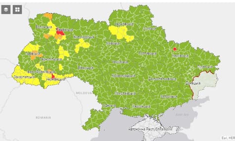 В Україні змінилися карантинні зони: Харків опинився у «червоній», а Тернопіль — у «зеленій». Але ненадовго (ОНОВЛЕНО)