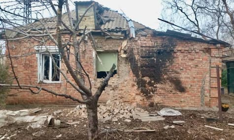 россияне обстреляли Никопольский район Днепропетровской области — два человека получили ранения