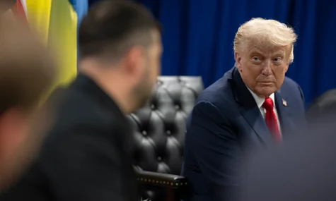 Президент України Володимир Зеленський та президент США Дональд Трамп