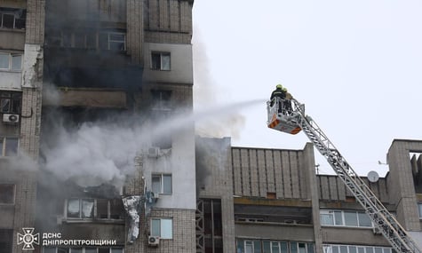 Наслідки російської атаки на Дніпро, 22 січня 2026 року Наслідки російської атаки на Дніпро, 22 січня 2026 року