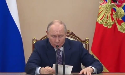 путин приказал «усилить безопасность» перед «выборами» на оккупированных землях, ожидая ответа от Украины