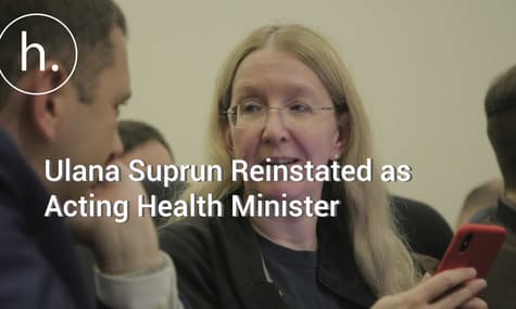 Kyiv Court Reinstates Suprun as Ukraine’s Acting Health Minister