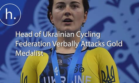 “You accidentally won the race”- Head of Ukrainian Cycling Federation to Gold Medalist