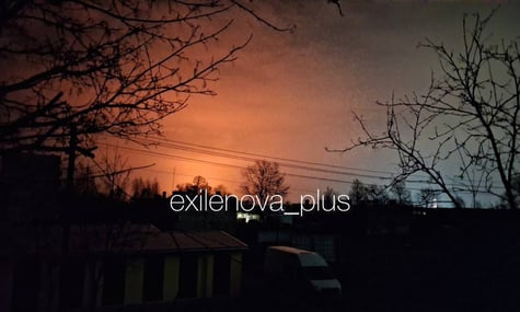 Після атаки дронів загорівся порт Усть-Луга в Ленінградській області росії