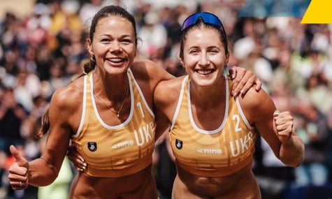 Вперше в історії: українки вибороли золото на чемпіонаті Європи з пляжного волейболу
