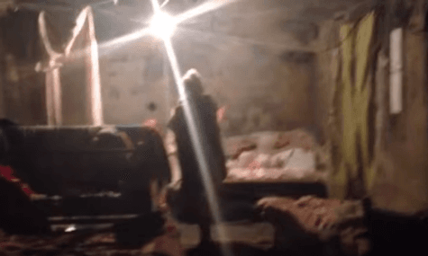 Donetsk. In a Bomb Shelter