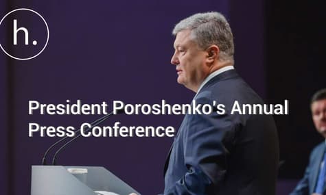 Takeaways From President Poroshenko’s Annual Press Conference
