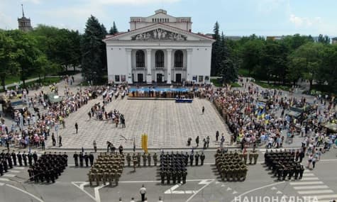 У Маріуполі відзначили сьому річницю звільнення міста від бойовиків (ФОТО)