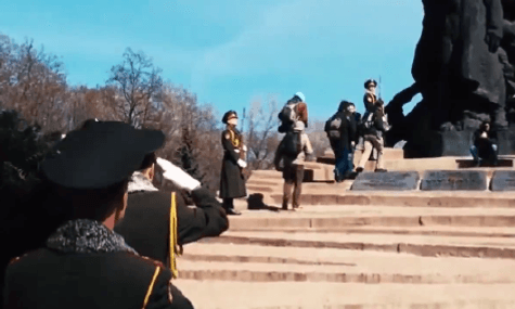 Remembering Victims Of Nazism In Kyiv Babi Yar, Ukraine