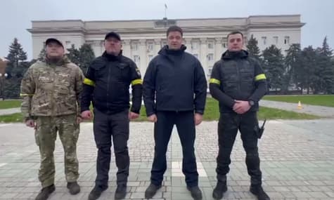 В Херсоне возобновили работу областная военная администрация, полиция и СБУ