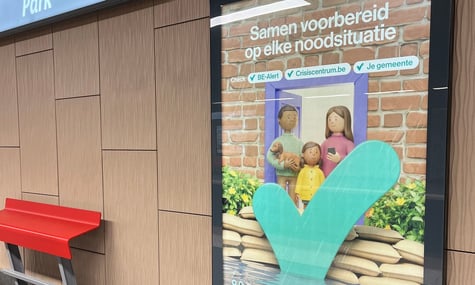 Банери кампанії з підготовки населення до надзвичайних ситуацій