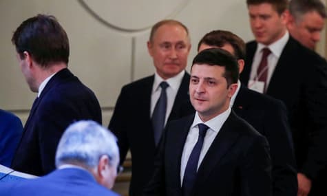 На «нормандській зустрічі» домовились про обмін полонених та повне припинення вогню — Зеленський