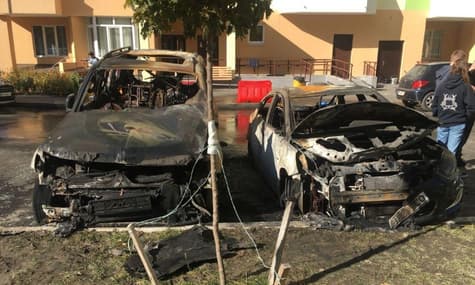 У Коцюбинському підпалили авто чиновниці місцевої селищної ради