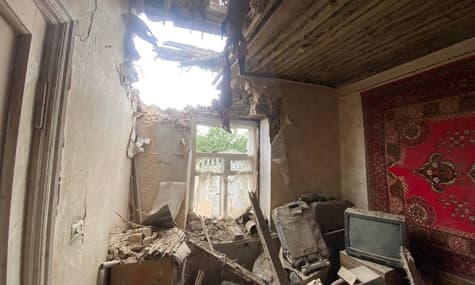 россияне обстреляли Никополь, ранена 72-летняя женщина