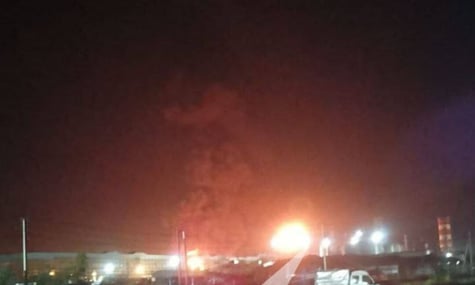 Consequences of the attack on the oil refinery in Rostov Oblast Consequences of the attack on the oil refinery in Rostov Oblast