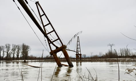 Підйом рівня води на Закарпатті