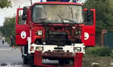 Оккупанты атаковали спасателей в Краматорске во время ликвидации пожара