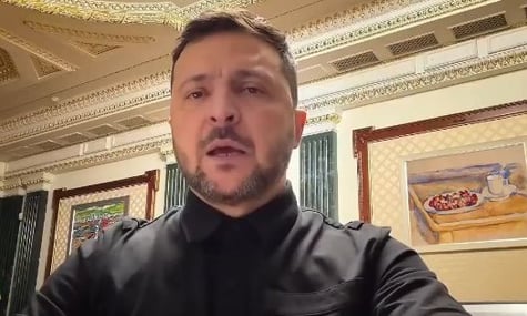 У мережі ширилося відео від нібито BBC, на якому позаду Зеленського була викрадена картина за €3 млн. У ЦПД спростували