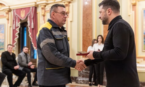 Зеленський відзначив енергетиків державними нагородами (ФОТО)