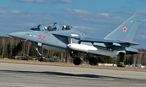 В Азовському морі під час навчань розбився російський літак Л-39