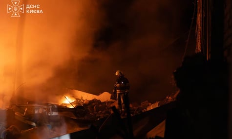 Наслідки російського балістичного обстрілу Києва, 11 серпня 2026 року Наслідки російського балістичного обстрілу Києва, 11 серпня 2026 року