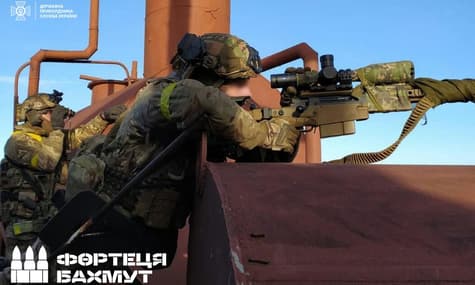 Снайперы-пограничники вблизи Бахмута заставили оккупантов отступить, ликвидировав их командира