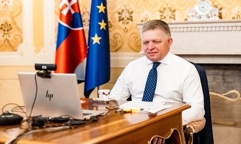 Прем'єр-міністр Словаччини Роберт Фіцо Прем'єр-міністр Словаччини Роберт Фіцо