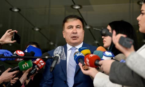 Ex-Georgian President Saakashvili to Work at Ukraine's National Reform Council