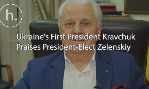 Ukraine's First President Kravchuk Praises President-Elect Zelenskiy