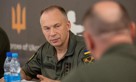 Commander-in-Chief of the Armed Forces of Ukraine Oleksandr Syrskyi