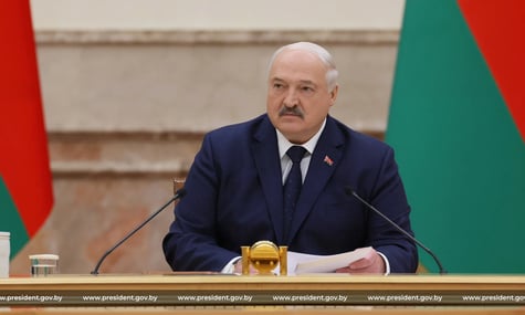 Самопроголошений президент Білорусі Олександр Лукашенко Самопроголошений президент Білорусі Олександр Лукашенко