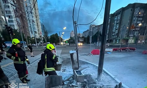Кількість постраждалих унаслідок атаки по Києву зросла до 12, з них — двоє дітей