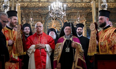 Папа Лев та патріарх Варфоломій виступили за «повне сопричастя» між церквами у спільній декларації