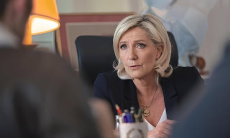 Marine Le Pen offers to debate Ukraine aid with Zelenskyy but says France cannot afford it