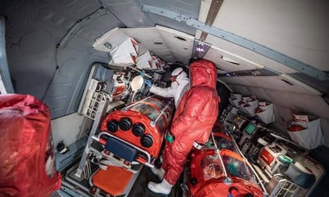 Чернівецькій області надали санітарний вертоліт для вивезення хворих на COVID-19