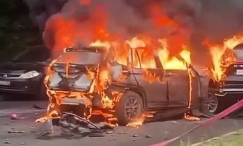 У підірваному авто під Москвою міг загинути начальник Головного ракетно-артилерійського управління Міноборони рф