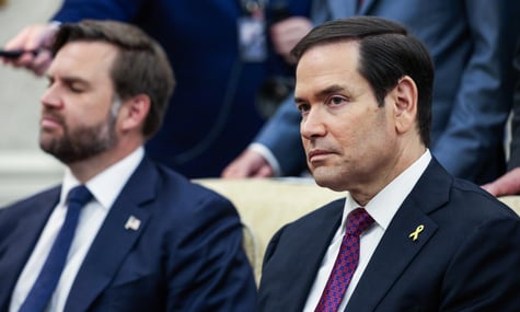 Державний секретар США Марко Рубіо та віцепрезидент США Джей Ді Венс