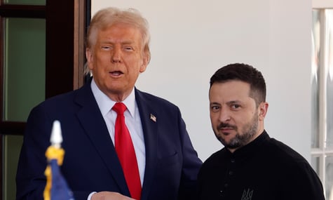 Президент США Дональд Трамп та президент України Володимир Зеленський