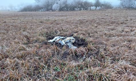 На територію Молдови впали уламки ракети під час російського обстрілу. Це вже втретє