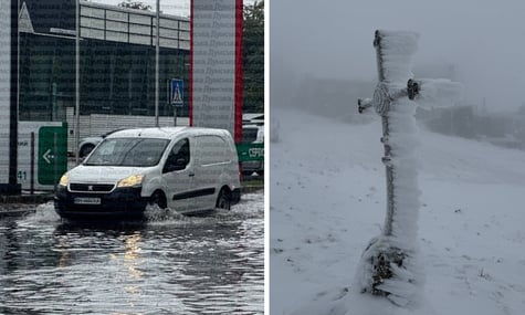 В Одесі — підтоплення, в Карпатах — уже зима. Що осінні опади принесли у регіони України?