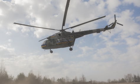 Під час перехоплення російських дронів під Полтавою загинув екіпаж Мі-8