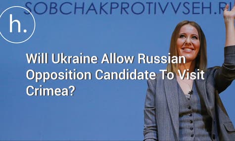 Will Ukraine Allow Russian Opposition Candidate To Visit Crimea?