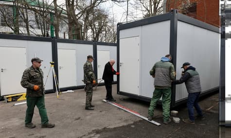 Во Львове устанавливают первый контейнерный городок для переселенцев
