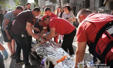 Кількість постраждалих у Львові перевалила за 30. Пошуки вцілілих продовжуються