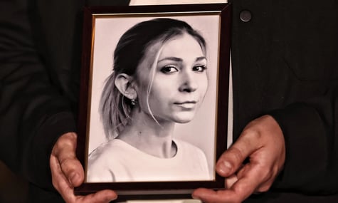 Журналістка Вікторія Рощина